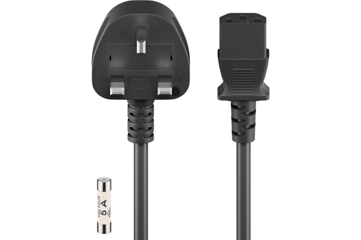 Goobay UK IEC Power Cable | 1.8m-3