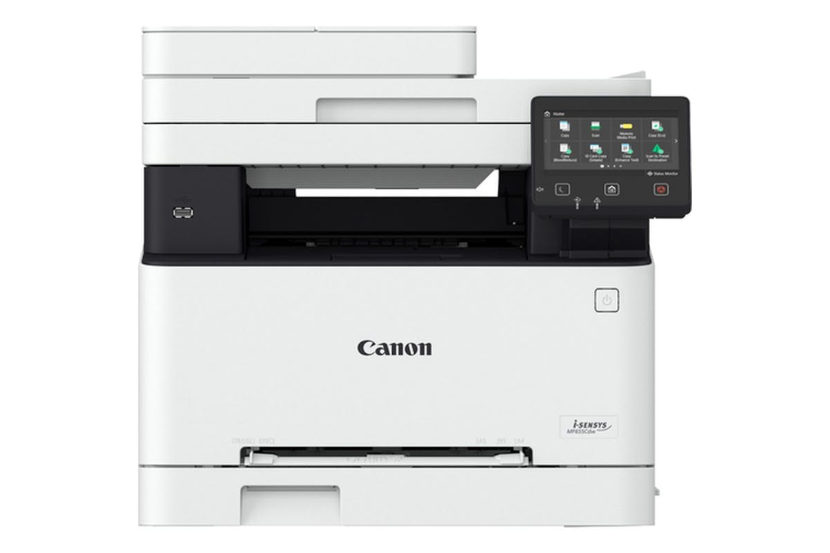 Canon I-sensys Mf655cdw All-in-one A4 Colour Laser Printer With Wifi 3 In 1