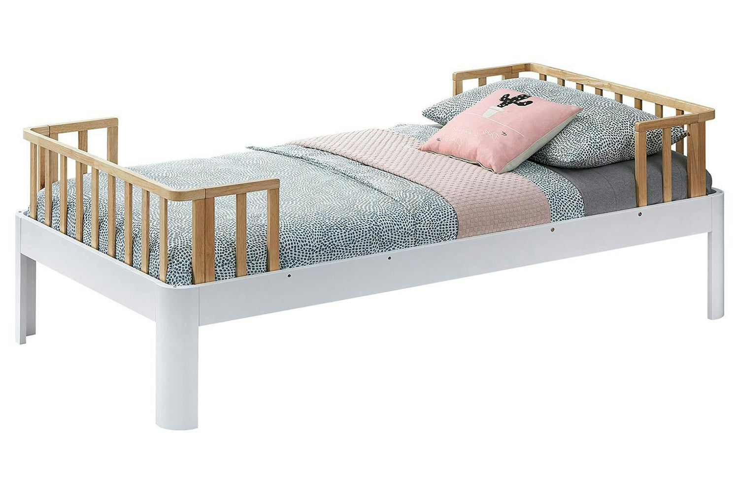Poppy Bed | Single | 3ft | White-2