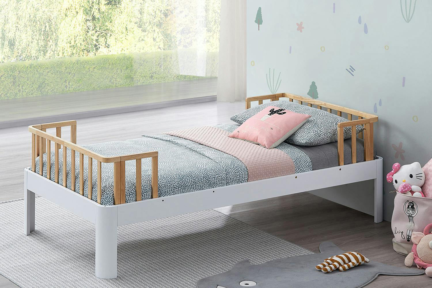 Poppy Bed | Single | 3ft | White