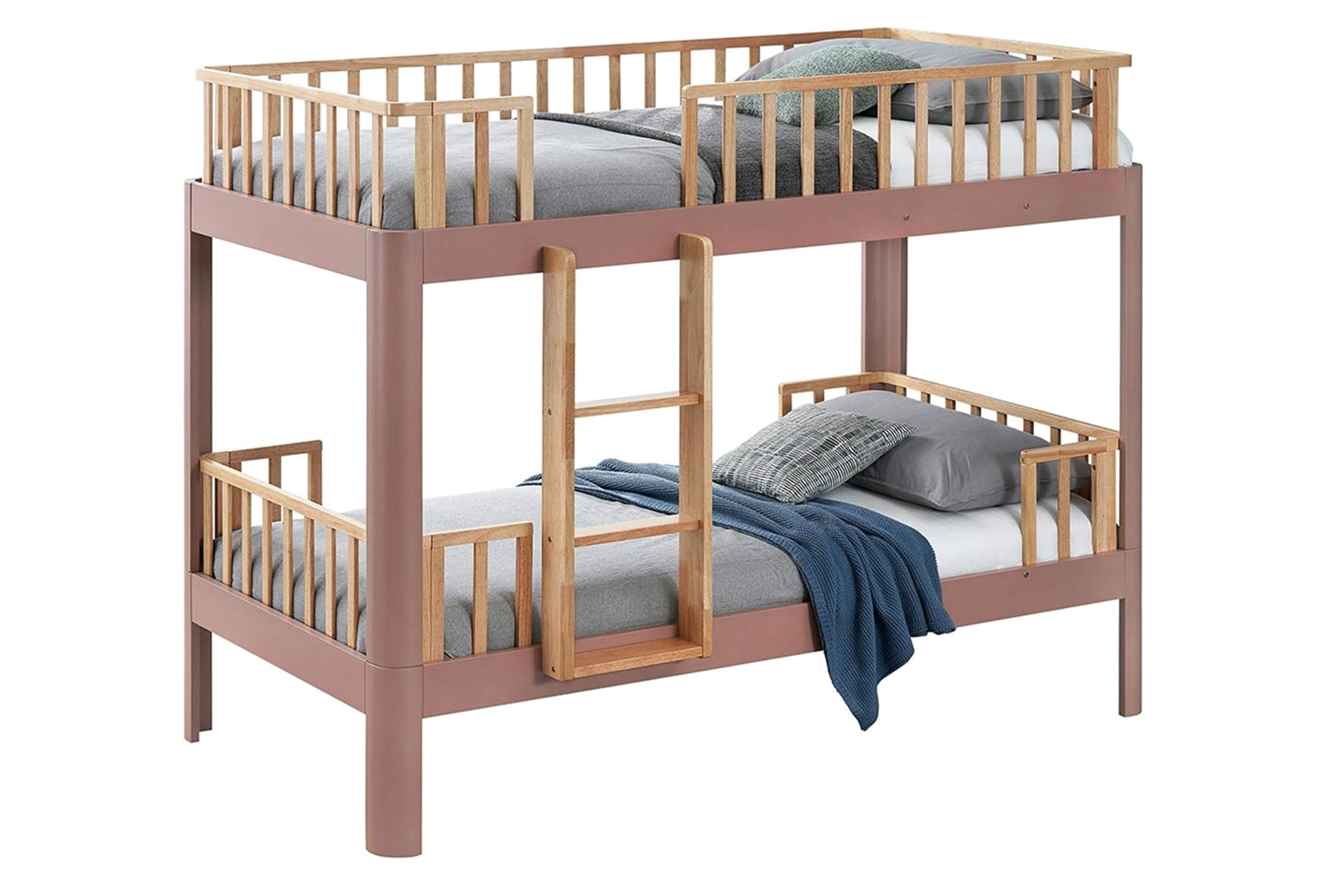 Poppy Bunk Bed | Raspberry-2