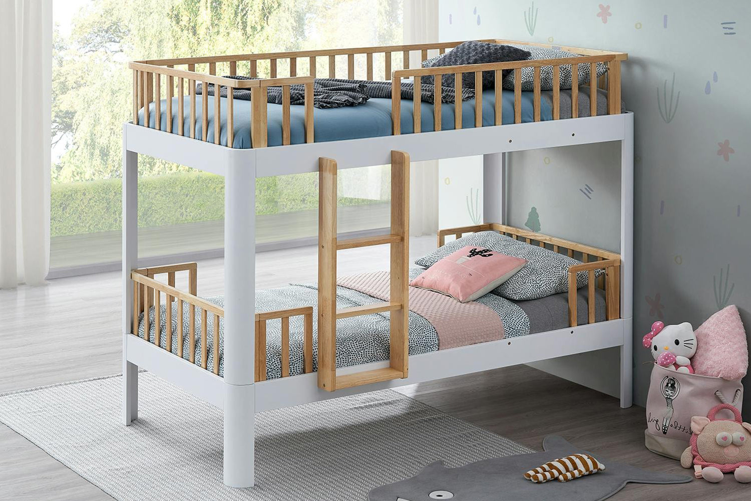 Poppy Bunk Bed | White