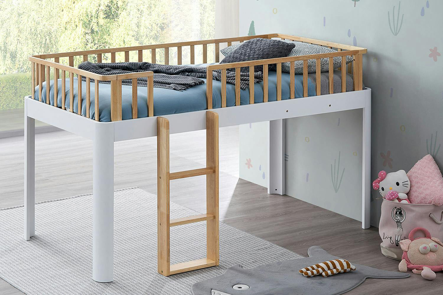 Poppy Loft Bed | White