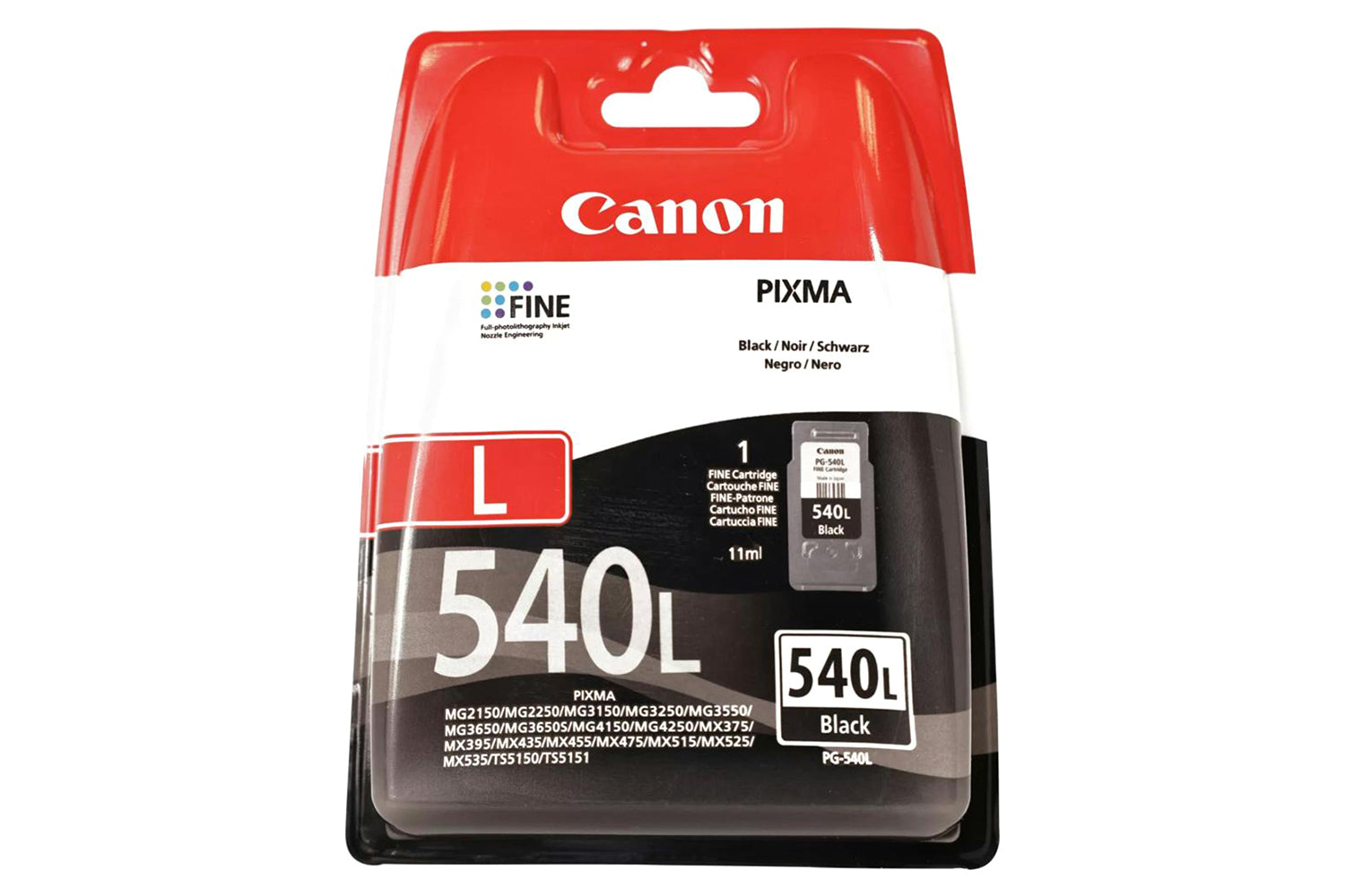 Canon PG-540L High Yield Ink Cartridge | Black