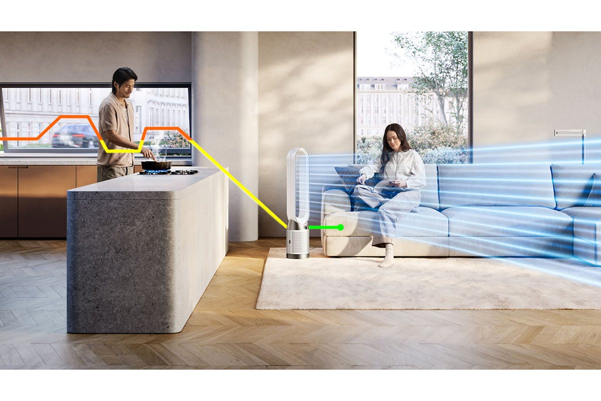 Dyson Purifier Cool PC1 Purifying Fan | White/Nickel-3