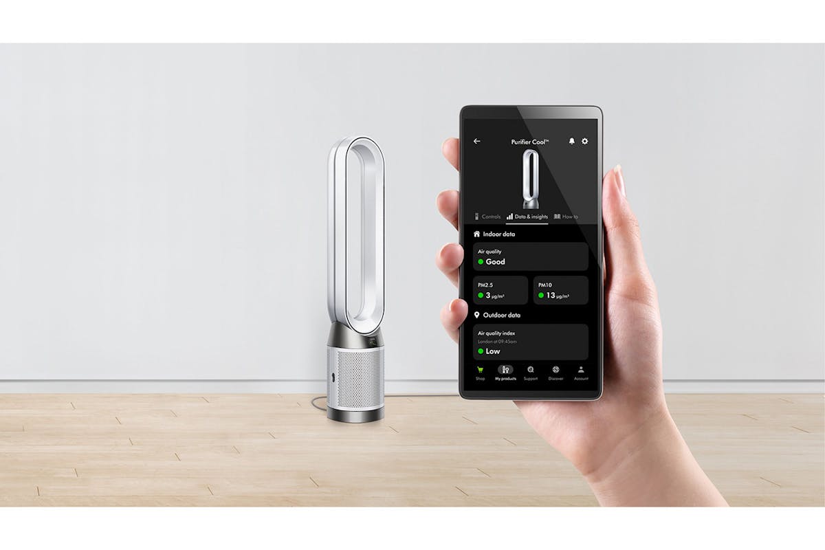 Dyson Purifier Cool PC1 Purifying Fan | White/Nickel-6