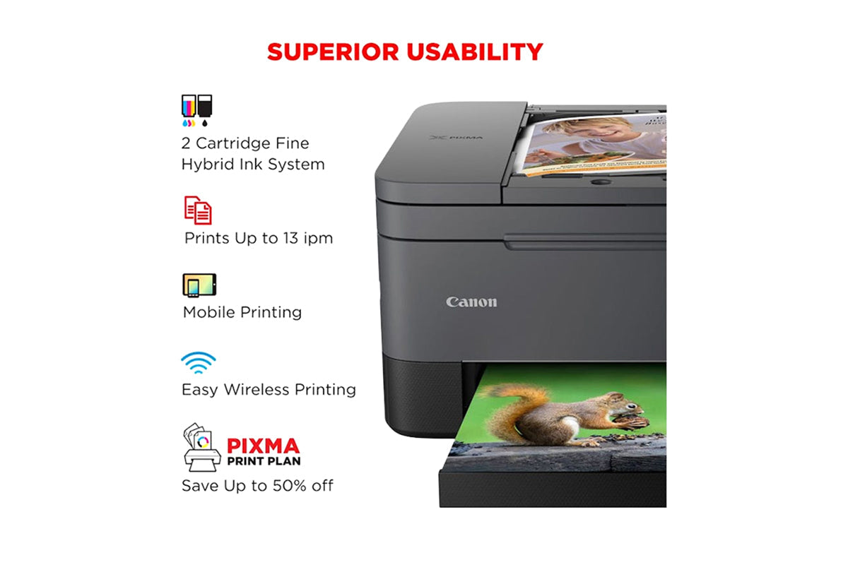 Canon Pixma Ts7450i Wireless Color Aio Inkjet-4