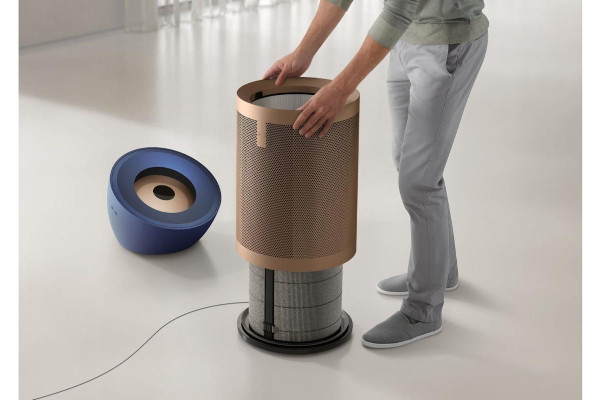 Dyson Purifier Big + Quiet Formaldehyde BP04 Purifying Fan | Prussian Blue/Gold-2