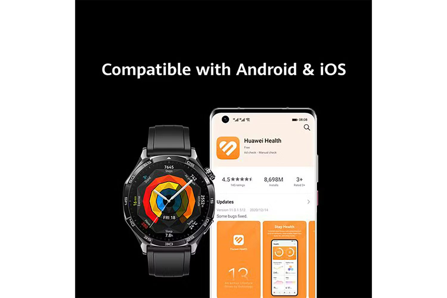 Huawei Watch GT 5 | 46mm | Black-8