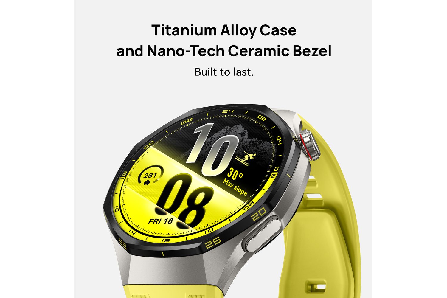 Huawei GT 7 Pro Watch | 46mm | Titanium Alloy | Yellow-7