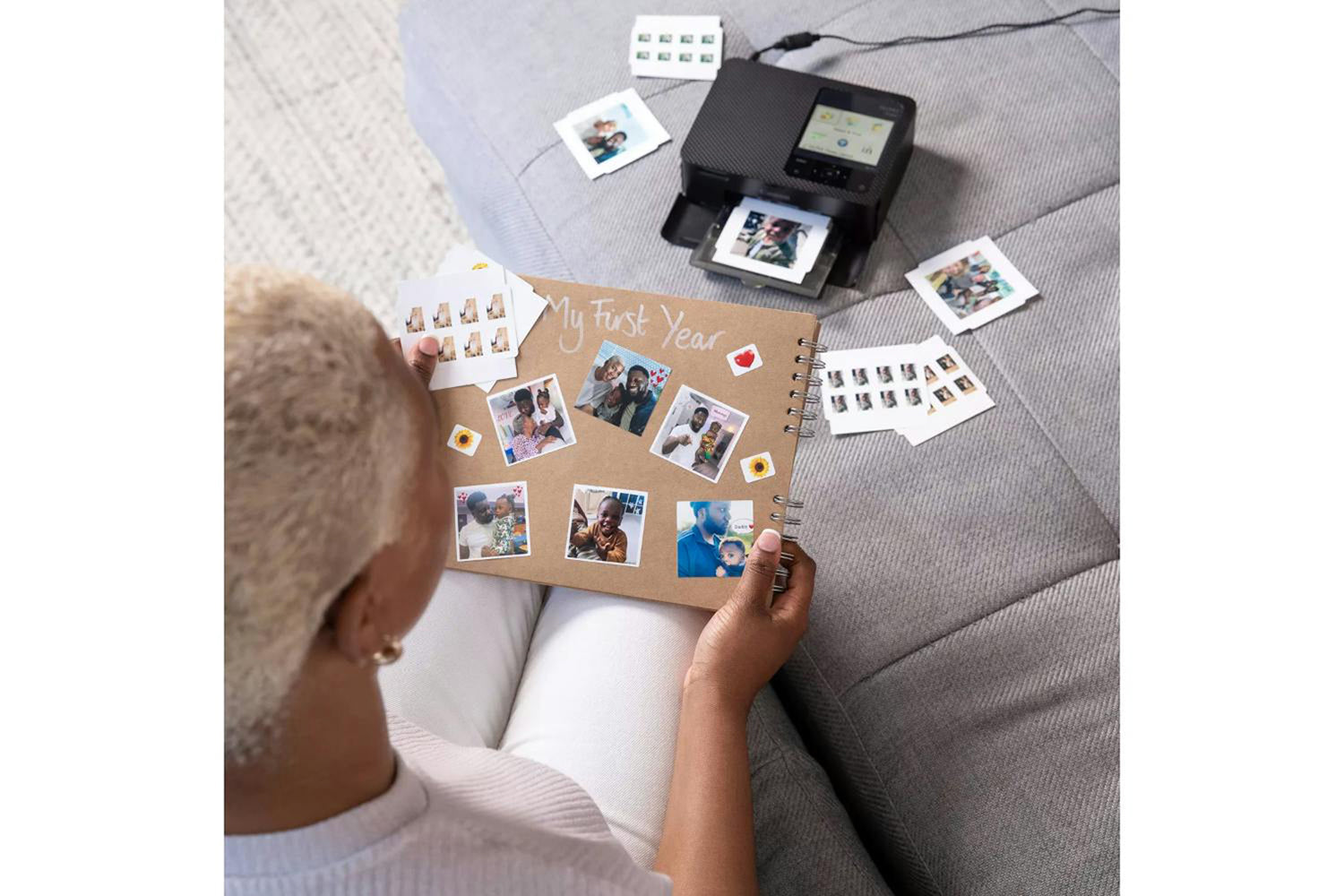 Canon Selphy CP1500 Portable Photo Printer | Black-10