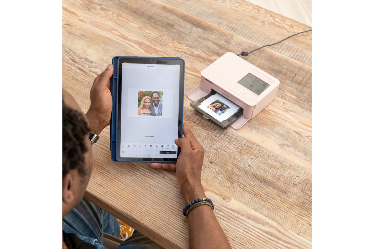 Canon Selphy CP1500 Portable Photo Printer | Pink-2