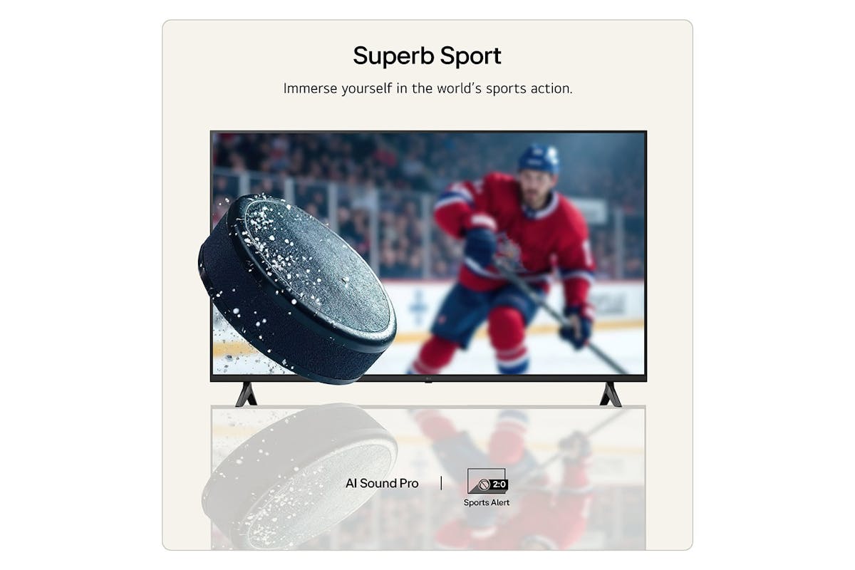 LG NANO 55" NU85 AI 4K Ultra HD Smart TV (2026) | 55NU850B6LA.AEI-10