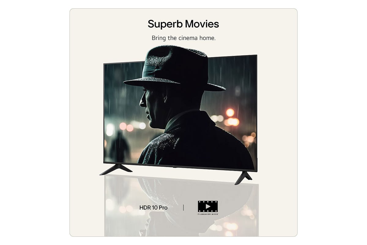 LG NANO 55" NU85 AI 4K Ultra HD Smart TV (2026) | 55NU850B6LA.AEI-11
