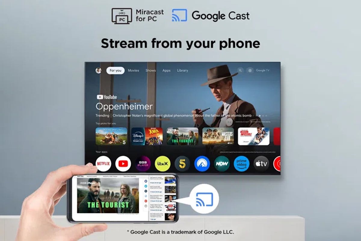 TCL P7K 55" QLED 4K UHD Smart TV (2025) | 55P7K-12