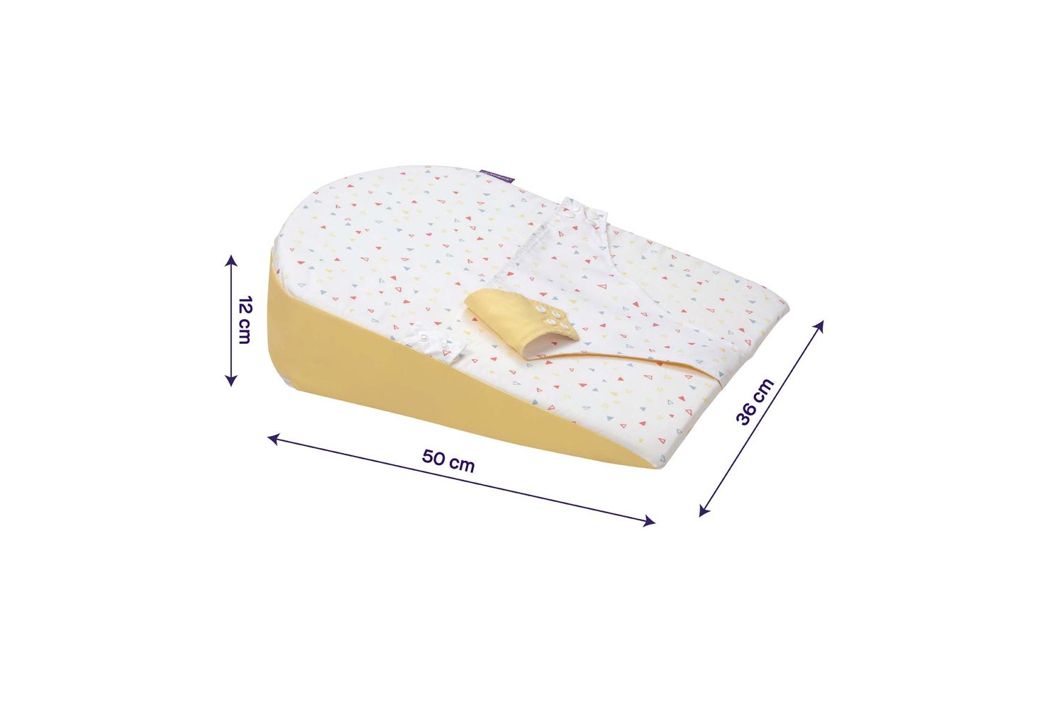 Clevafoam Reflux Wedge - Elevated Support - Whiteyellow Vat At Zero Rate-4