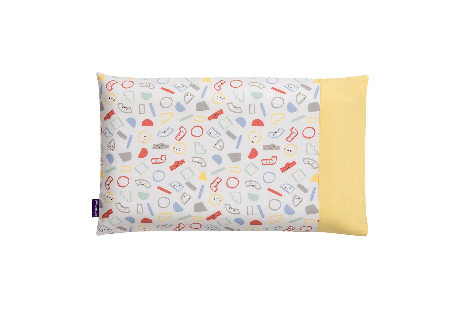 Clevafoam Toddler Pillow Case - Greyyellow