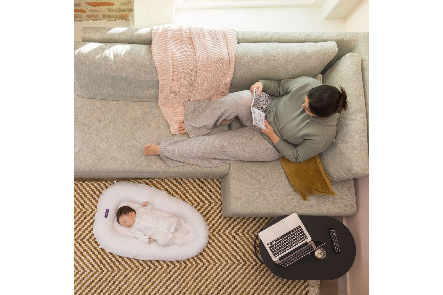Clevafoam Baby Pod- White0-6m Select-3