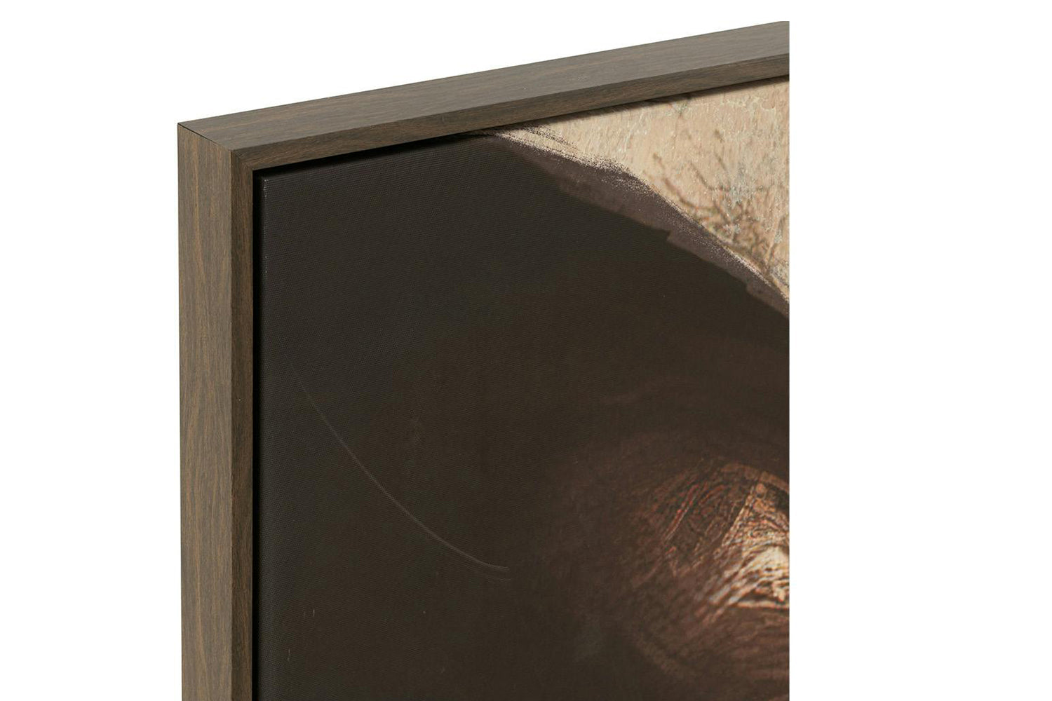 Gaya Framed Portrait Print Canvas | Beige/Brown | 142.6 x 102.6 cm-2