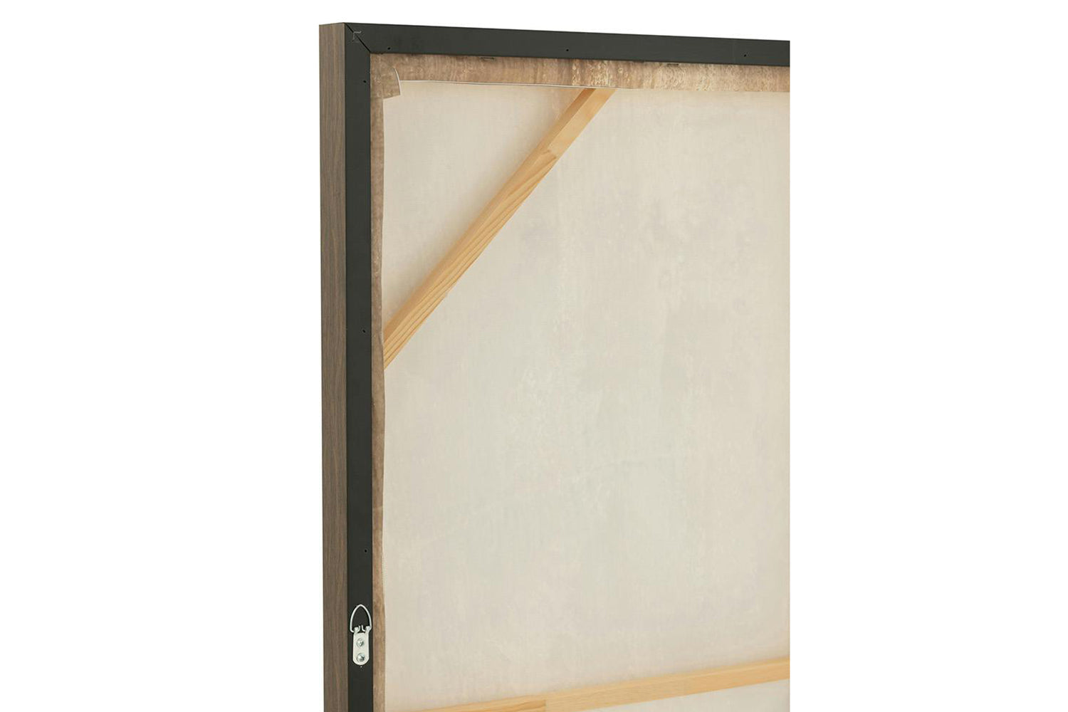 Gaya Framed Portrait Print Canvas | Beige/Brown | 142.6 x 102.6 cm-3
