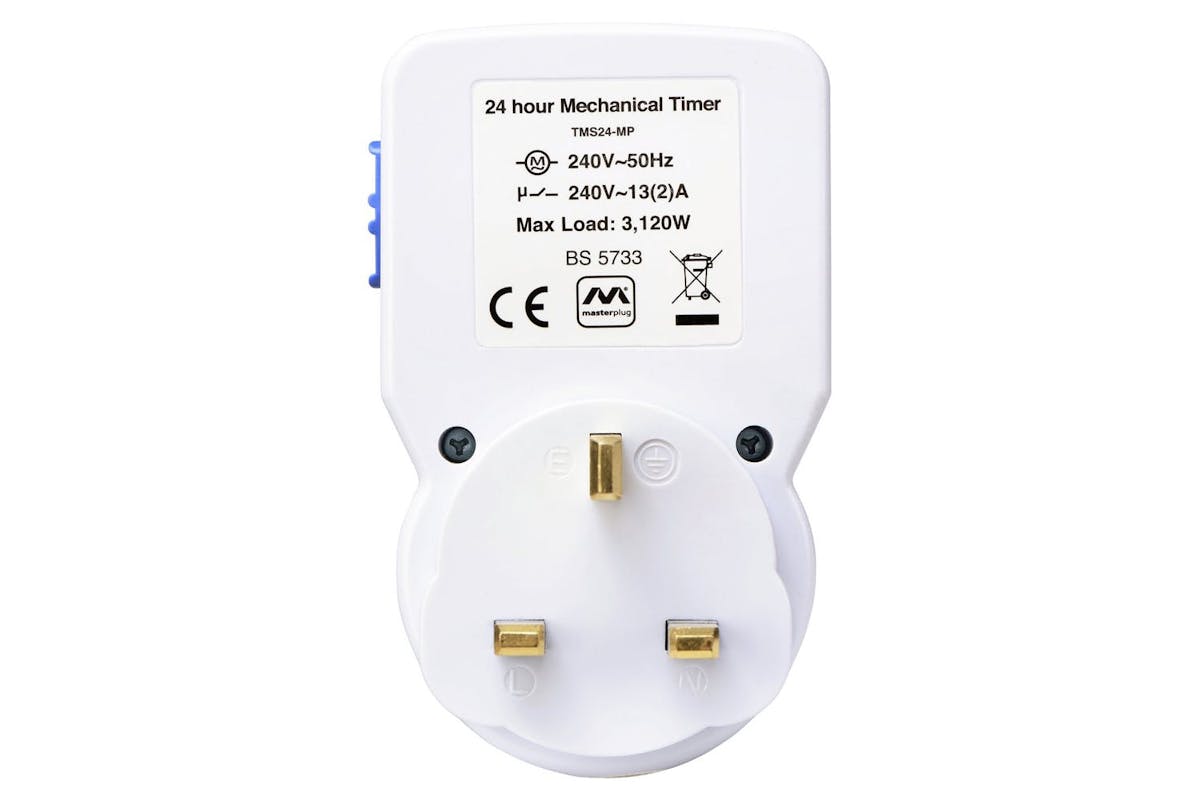 Masterplug 24 Hour Mechanical Segment Timer | 3 Pack-6