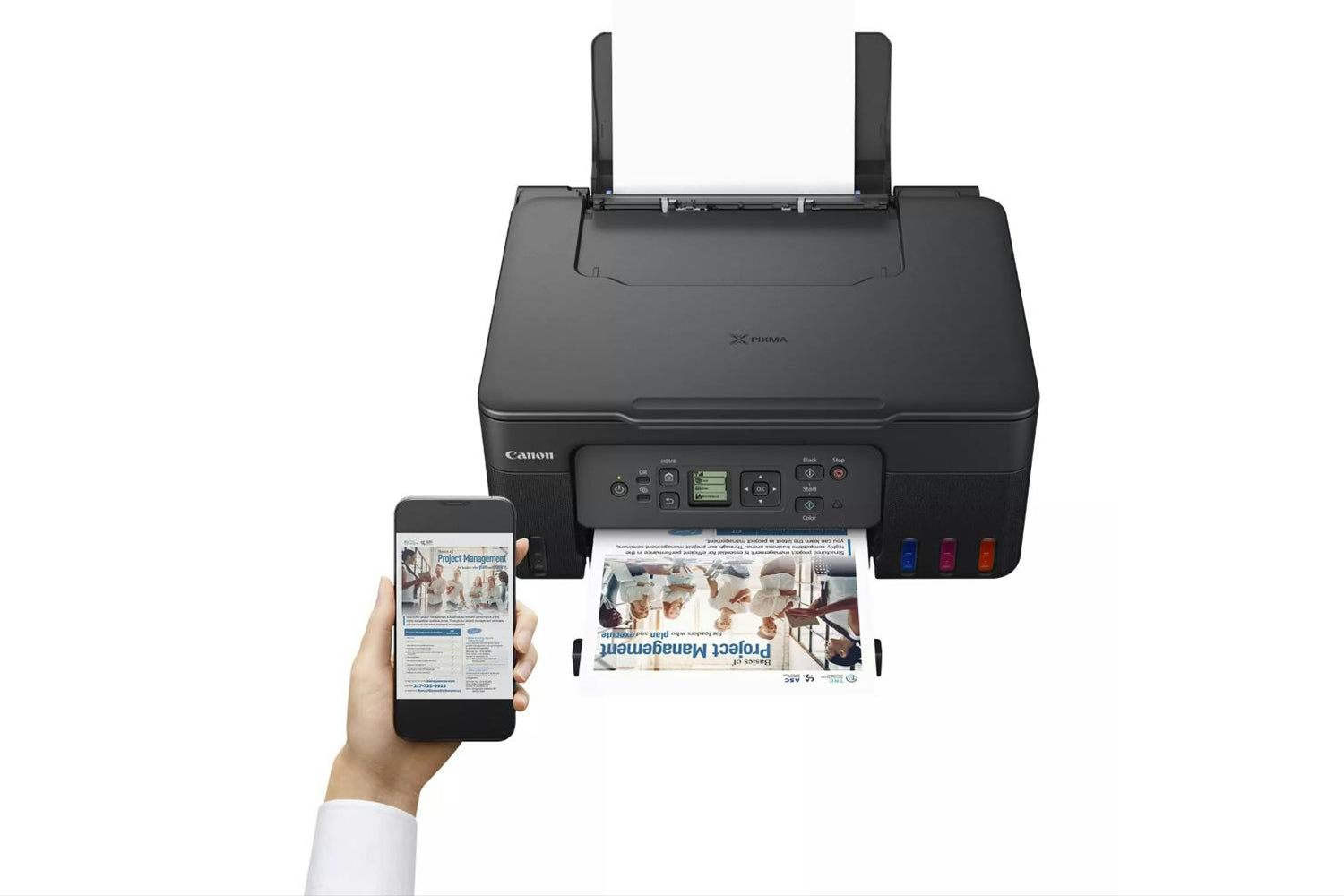 Canon PIXMA G3570 3-in-1 Refillable MegaTank Wireless Colour Printer | Black-10