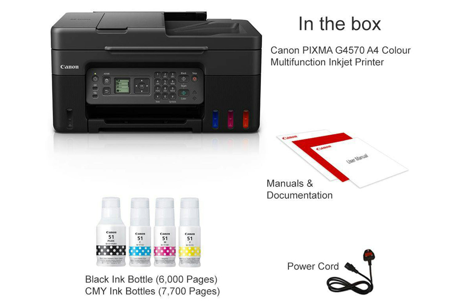 Canon PIXMA G4570 Multifunctional Printer-3