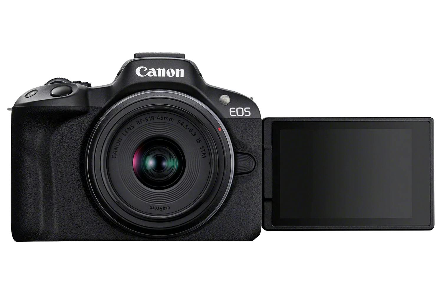 Canon EOS R50 RF-S 18-45mm & RF-S 55-210mm IS STM Lens Mirrorless Camera | Black-11