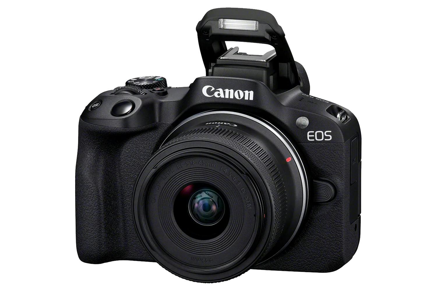 Canon EOS R50 RF-S 18-45mm & RF-S 55-210mm IS STM Lens Mirrorless Camera | Black-4