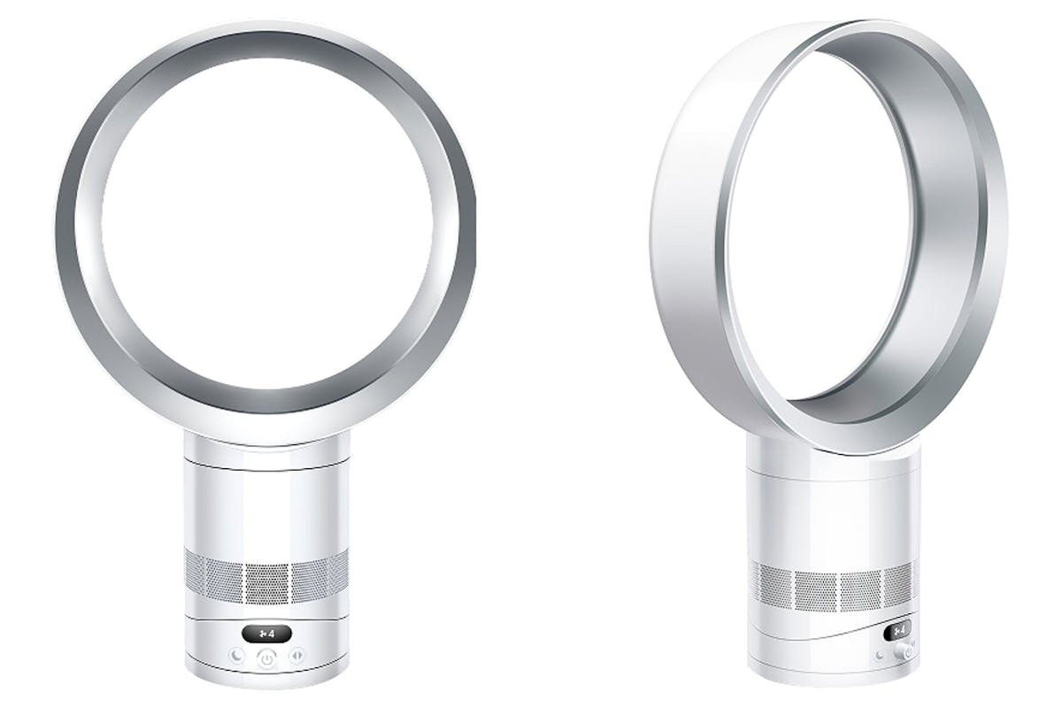 Dyson Cool CF1 Desk Fan | White/Silver-3