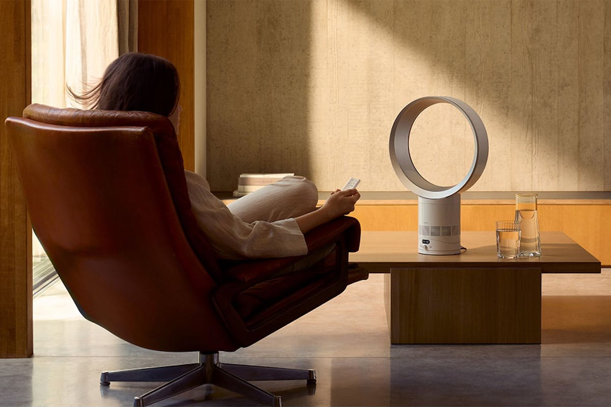 Dyson Cool CF1 Desk Fan | White/Silver-2