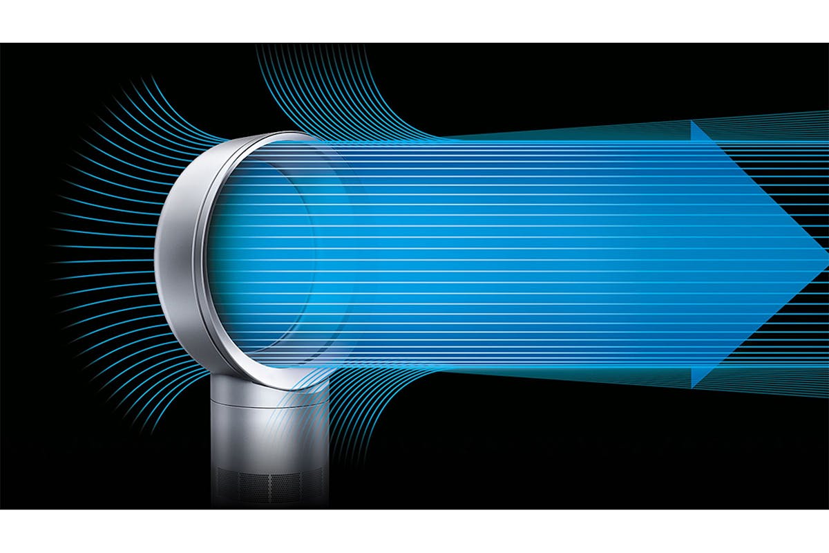Dyson Cool CF1 Desk Fan | White/Silver-6