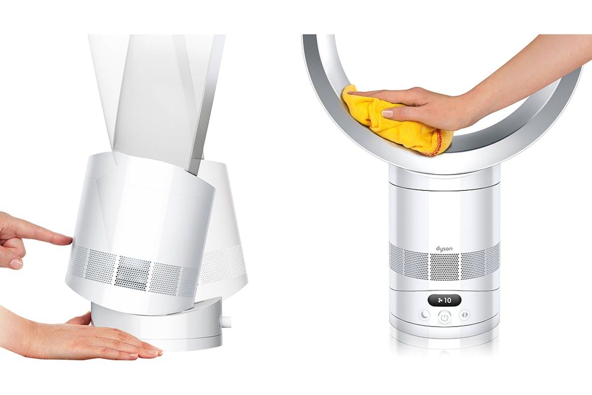 Dyson Cool CF1 Desk Fan | White/Silver-8