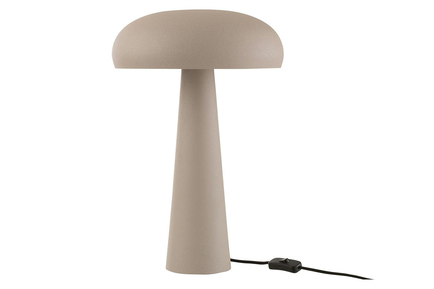 Iron Greige Table Lamp | Beige