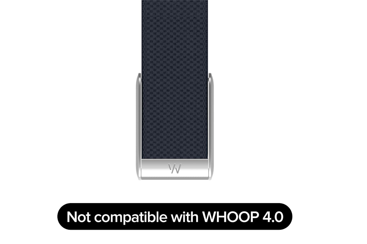 Whoop 5.0 SuperKnit Luxe Band | Compatible with One, Peak| Midnight/Titanium-5