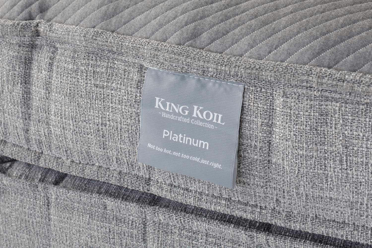 King Koil | Platinum Motion Mattress | Double | 4ft6-6