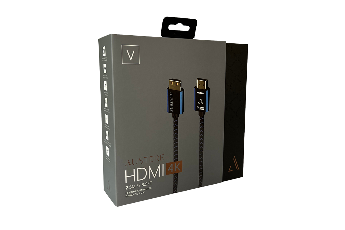 Austere V Series 4K Certified Premium HDMI Cable | 2.5M-6