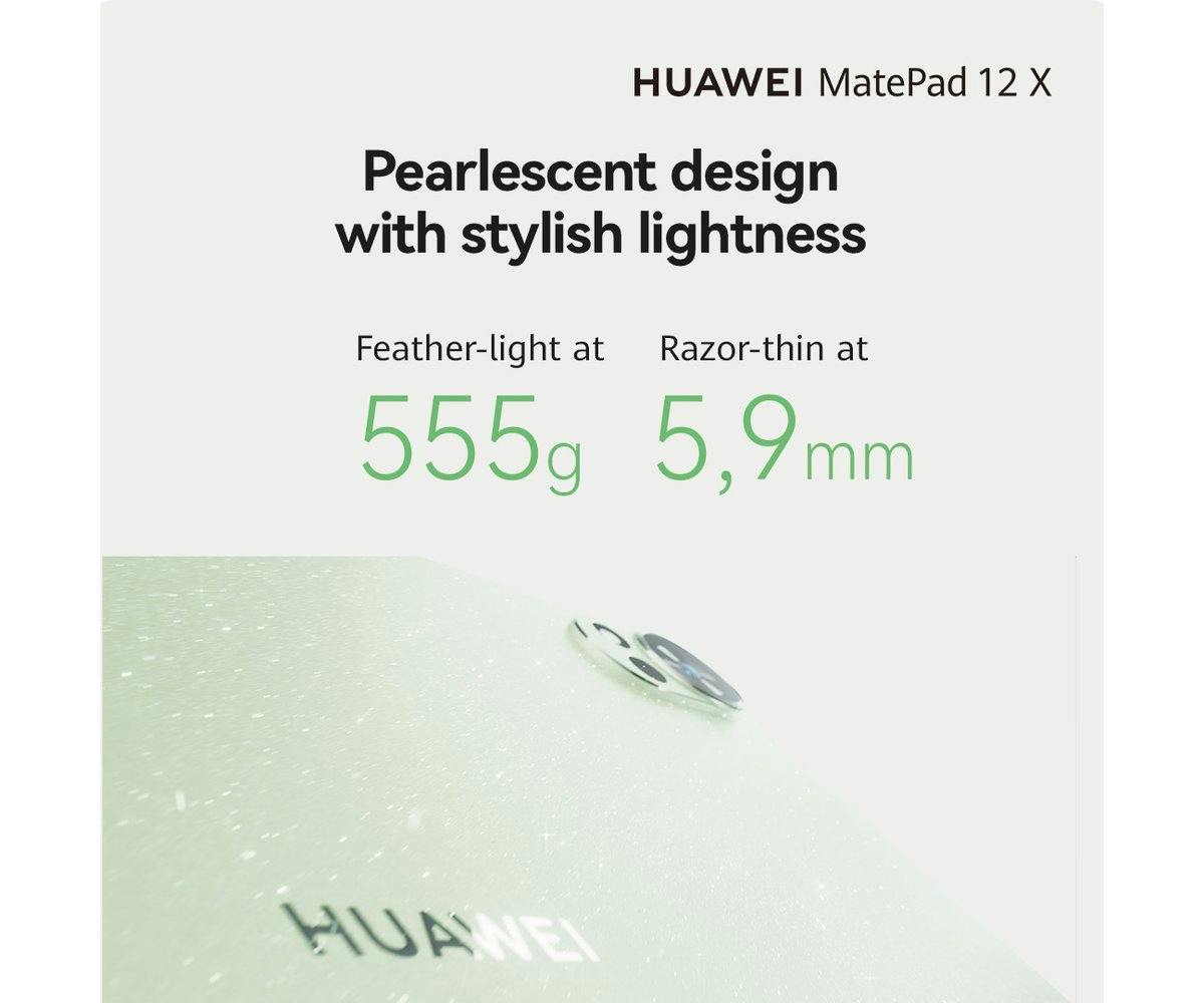 Huawei MatePad 12" Wi-Fi Tablet | 12GB | 256GB | Green-6
