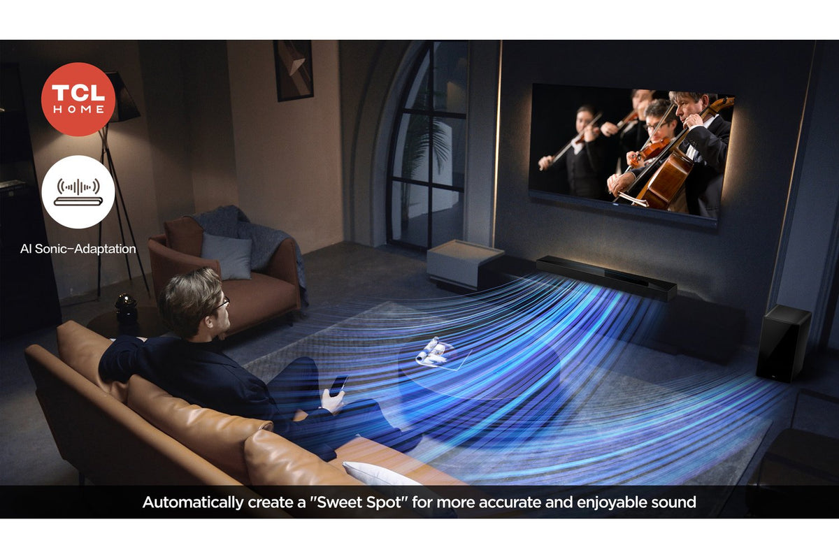TCL Series 5.1.2 Soundbar with Wireless Subwoofer | Dark Titanium-11