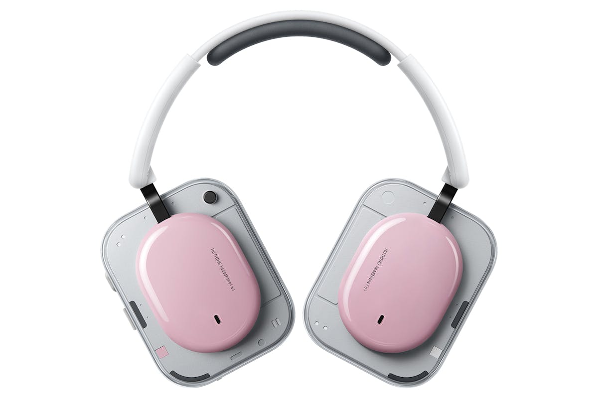 Nothing (a) On-Ear Wireless Active Noise Cancelling Headphones | Pink-5