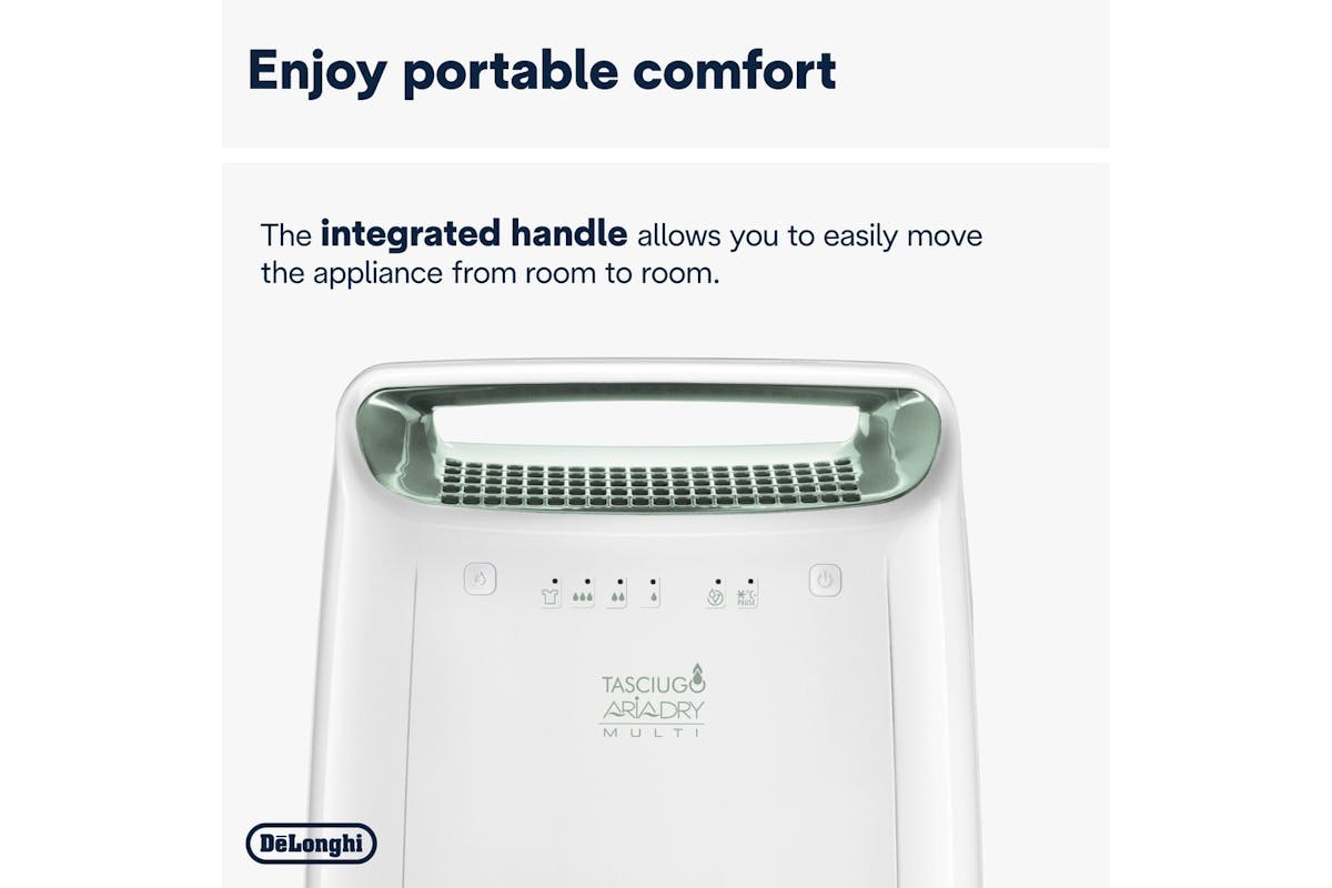 DeLonghi Tasciugo AriaDry 12L Multi Dehumidifier | DEX212SF | White-5