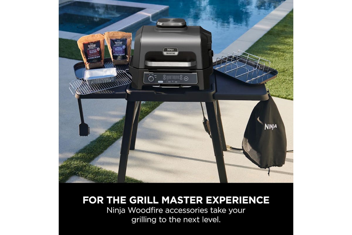 Ninja Woodfire XL Electric BBQ Grill Cover | Black-5