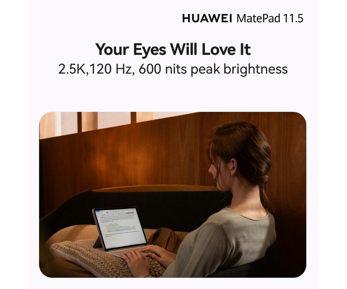 Huawei MatePad 11.5" Wi-Fi Tablet | 8GB | 256GB | Grey-9