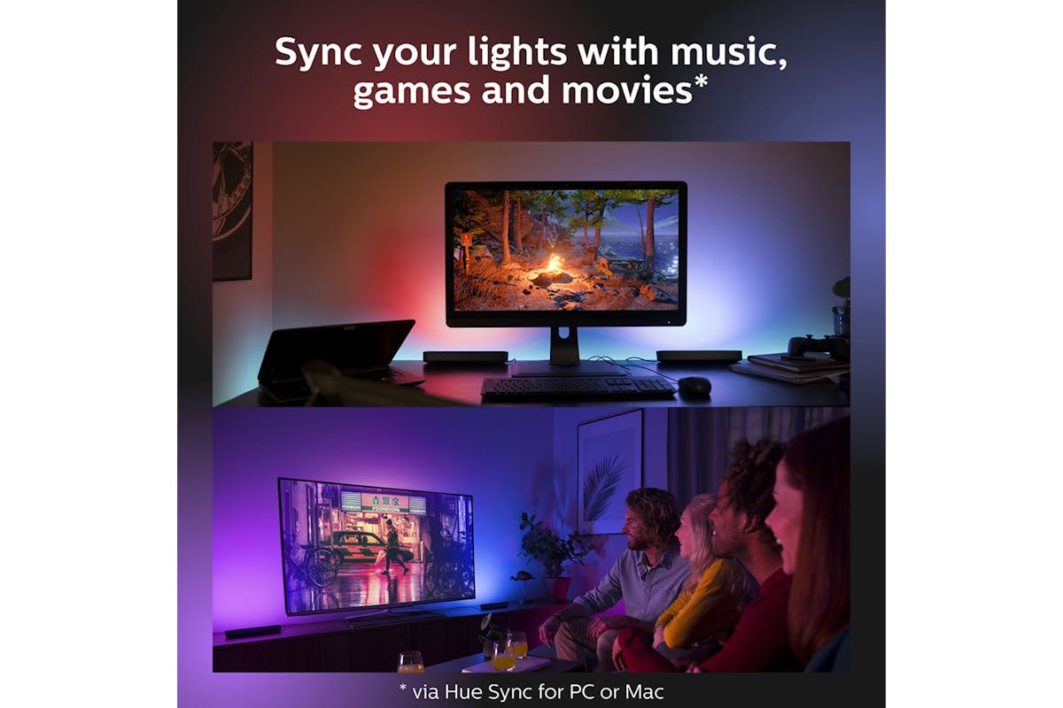 Philips Hue Play Light Bar | Black | Double Pack-10