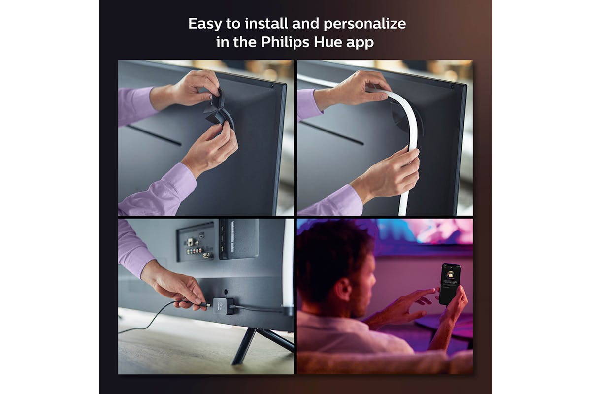 Philips Hue Play Gradient 1.3m Lightstrip | Black-13
