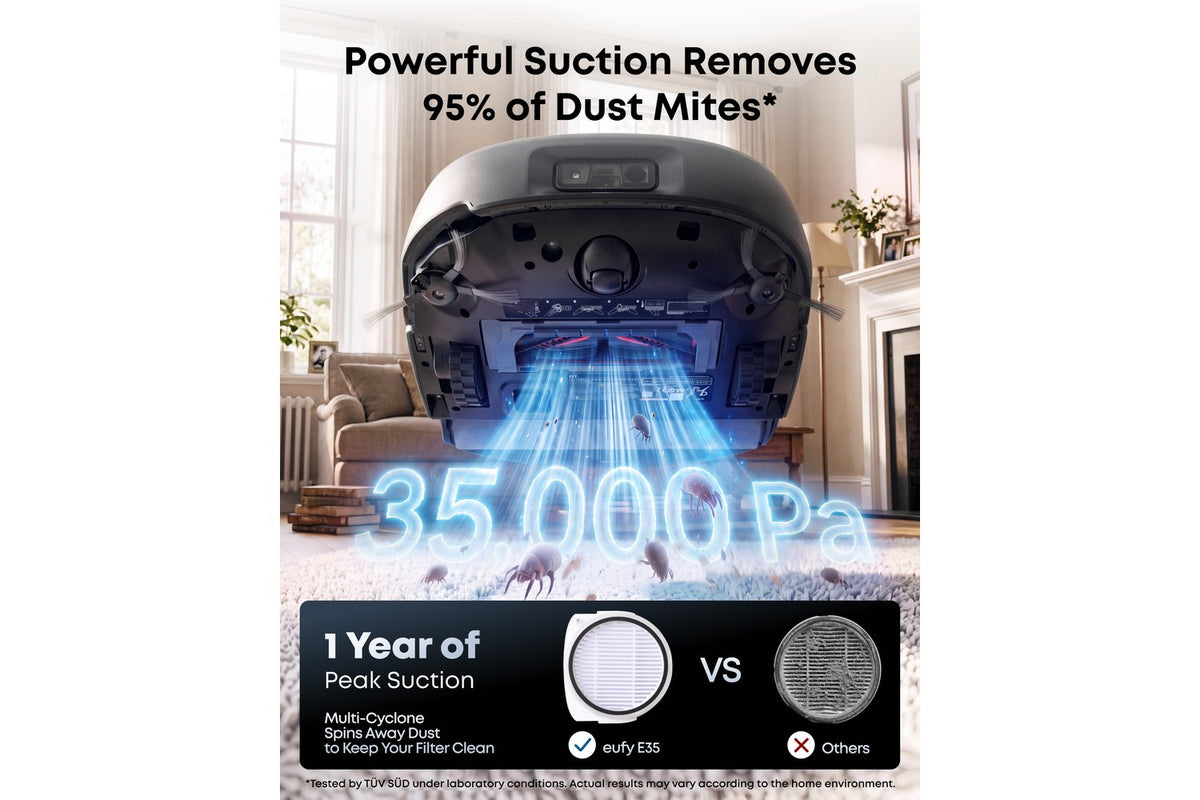 Eufy E35 Omni Robot Vacuum Cleaner With Mop | T210MV11-5