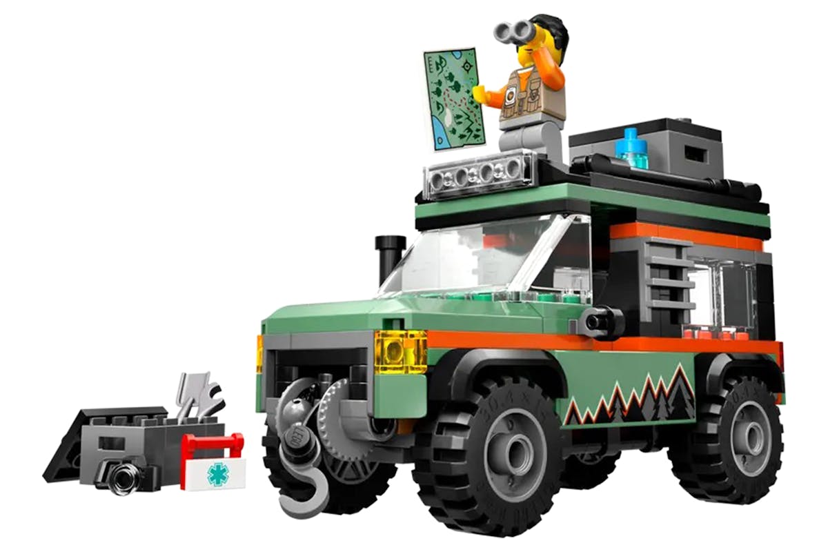 Lego Off-road 4x4 Mountain Truck Building Toys-3