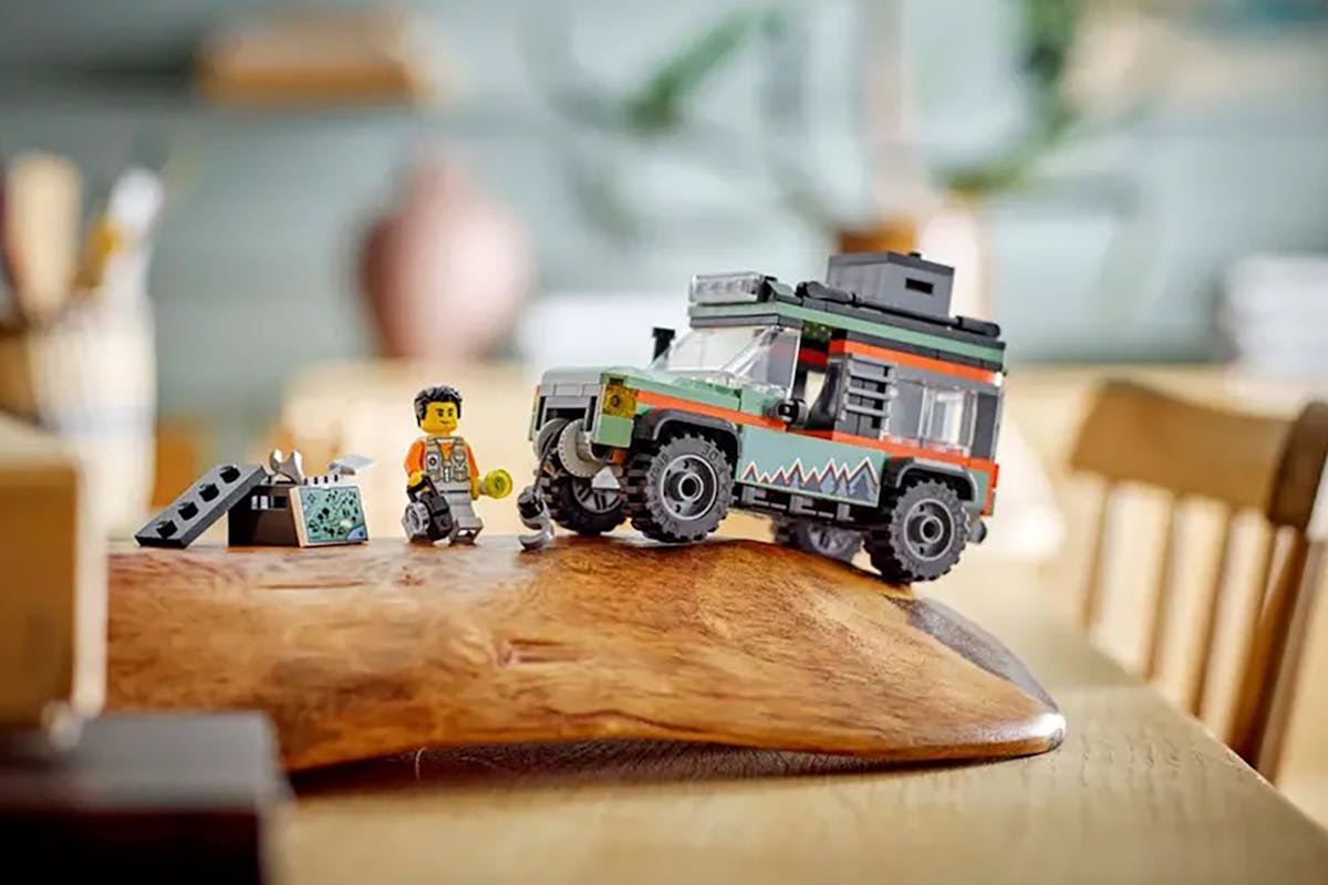 Lego Off-road 4x4 Mountain Truck Building Toys-12