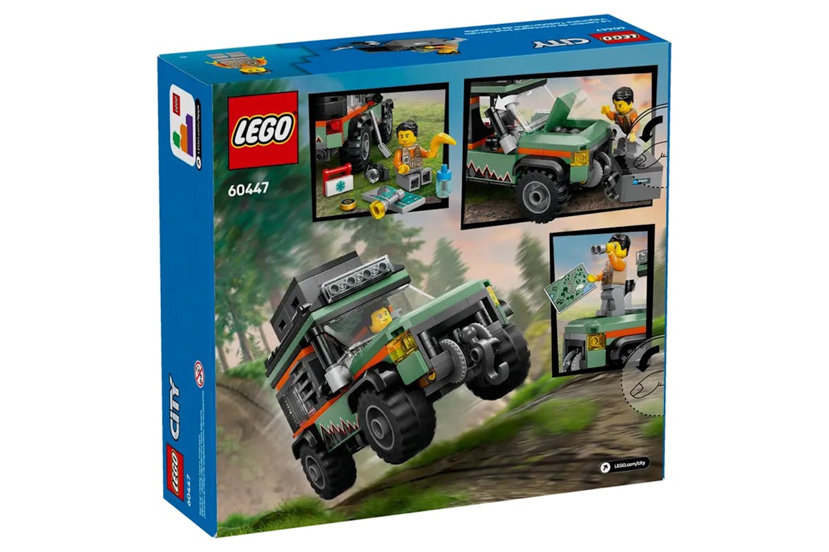 Lego Off-road 4x4 Mountain Truck Building Toys-13