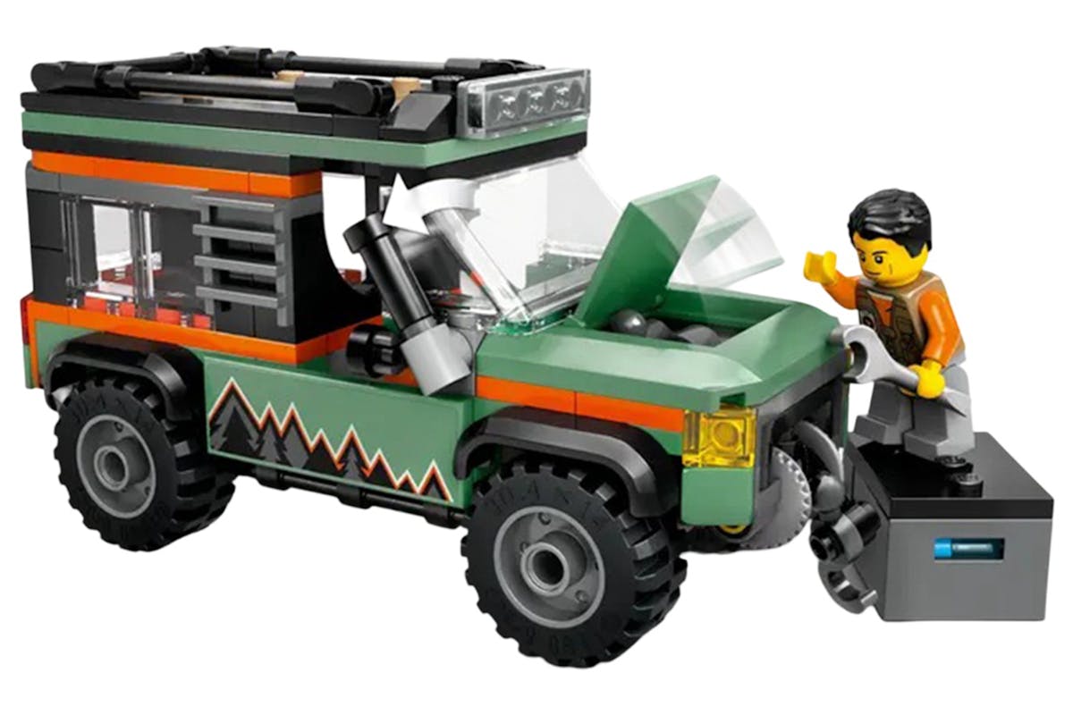 Lego Off-road 4x4 Mountain Truck Building Toys-5